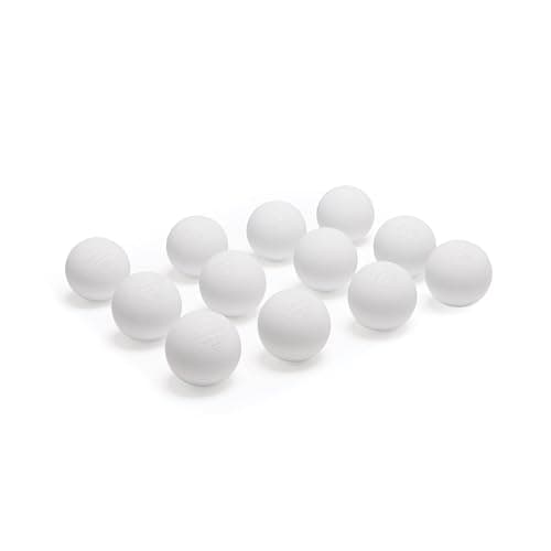 Champion Sports Official Lacrosse Balls, Bulk Pack of 12 - White