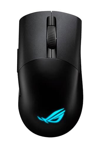 ASUS ROG Keris Wireless Aimpoint Gaming Mouse – Right-Handed Ergonomic, 75g, Tri-Mode Connectivity, 42K DPI, up to 119Hr Battery, PC/Mac Support - Black