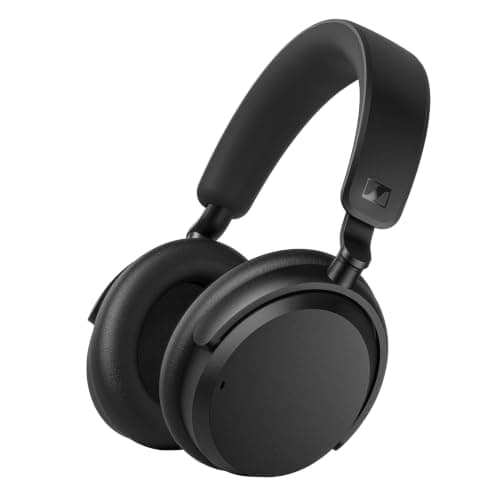 Sennheiser ACCENTUM Wireless Bluetooth Headphones Noise Cancelling - Up to 50HR Playtime, Hybrid Noise Cancelling (ANC), All-Day Comfort, Bluetooth Over Ear Headphones for School, Traveling, Black
