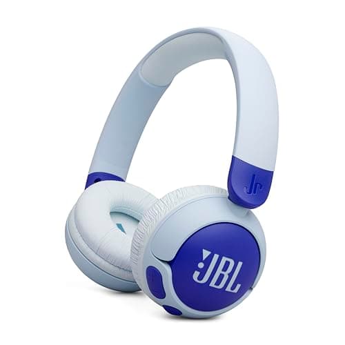 JBL Junior 320BT - On-Ear Kids Headphones - Blue