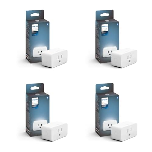 Philips Hue Smart Plug, 4-Pack , White
