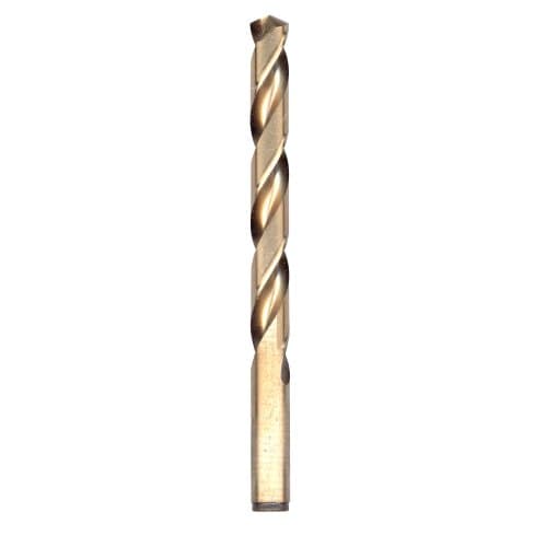 BOSCH CO2159 1-Piece 1/2 in. x 6 in. Cobalt Metal Drill Bit for Drilling Applications in Light-Gauge Metal, High-Carbon Steel, Aluminum and Ally Steel, Cast Iron, Stainless Steel, Titanium