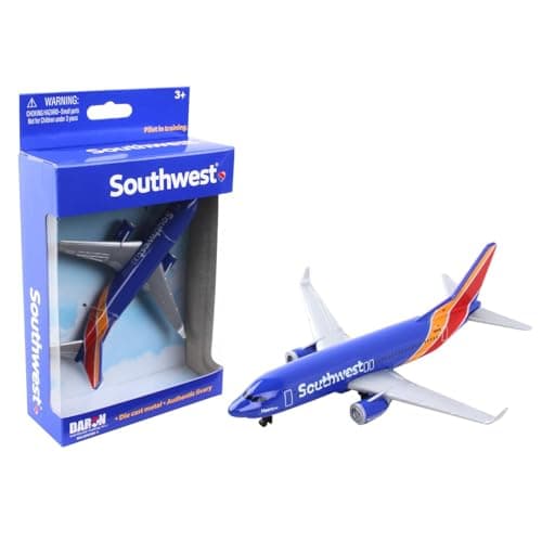 Daron Southwest Airlines Die-Cast Model Airplane Toy