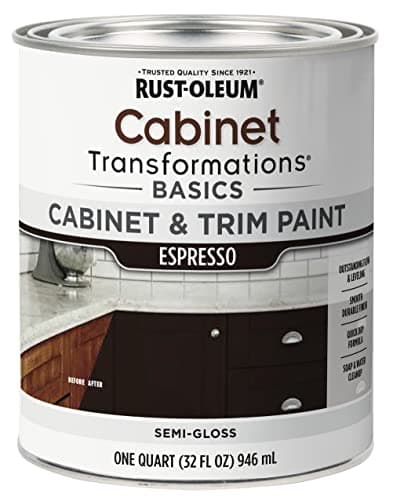 Rust-Oleum Cabinet Transformations & Trim Paint, Espresso, Quart