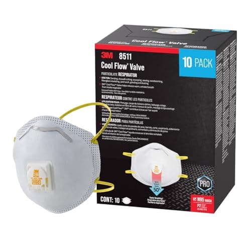 3M Particulate Respirator 8511 N95 with 3M Cool Flow™ Exhalation Valve