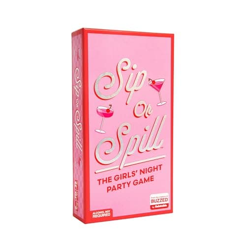 Sip or Spill Party Drinking Game – Fun Summer Drinking Games for Parties, Outdoor & Pool Party Games, Adult Party Game for Groups, Travel-Friendly for Beach & Vacation Fun, Includes 200 Cards