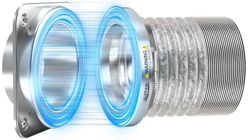 ALORAIR Magnetic Dryer Vent Connector Kit DV180, 4-Inch Quick Connect