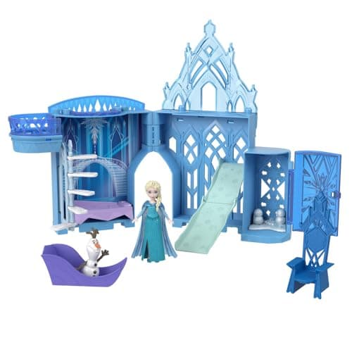 Mattel Disney Frozen Storytime Stackers Elsa Ice Castle Doll House