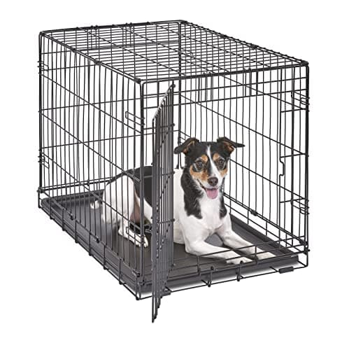 New World by Midwest 30-Inch Single Door Crate, Medium Breeds, 21-40 lbs