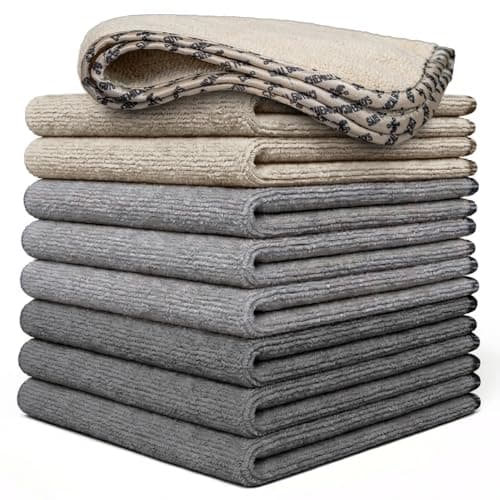Chemical Guys, AllSwipe Multi-Purpose Microfiber Towels, 14 x 12, 9 Pack