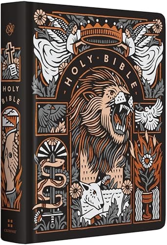 ESV Journaling Study Bible, Artist Series (Hardcover, Joshua Noom, The Lion and the Lamb): Holy Bible, English Standard Version