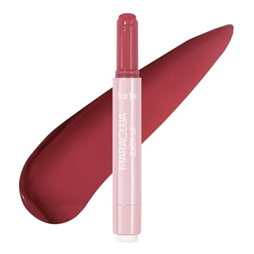 tarte maracuja juicy lip balm gloss – Viral Nourishing Lip Butter Color with High-Shine Hydration, Skincare Infused with Vitamin E, Vegan & Cruelty-Free, full size, Raspberry
